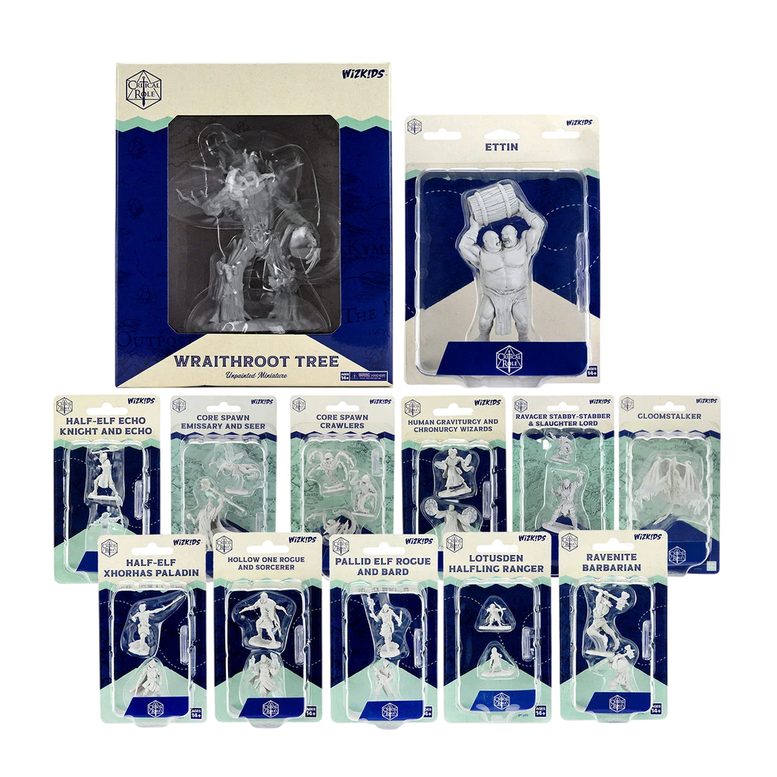 Critical Role: Unpainted Miniatures Bundle (Unpainted)