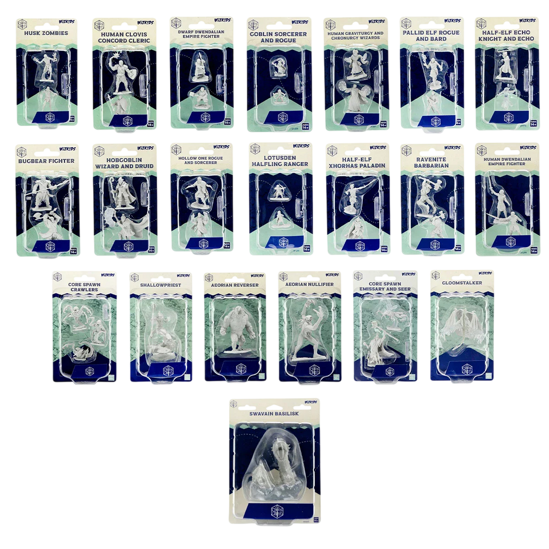 Critical Role Unpainted Miniatures Wave 1 Bundle (New in Box)