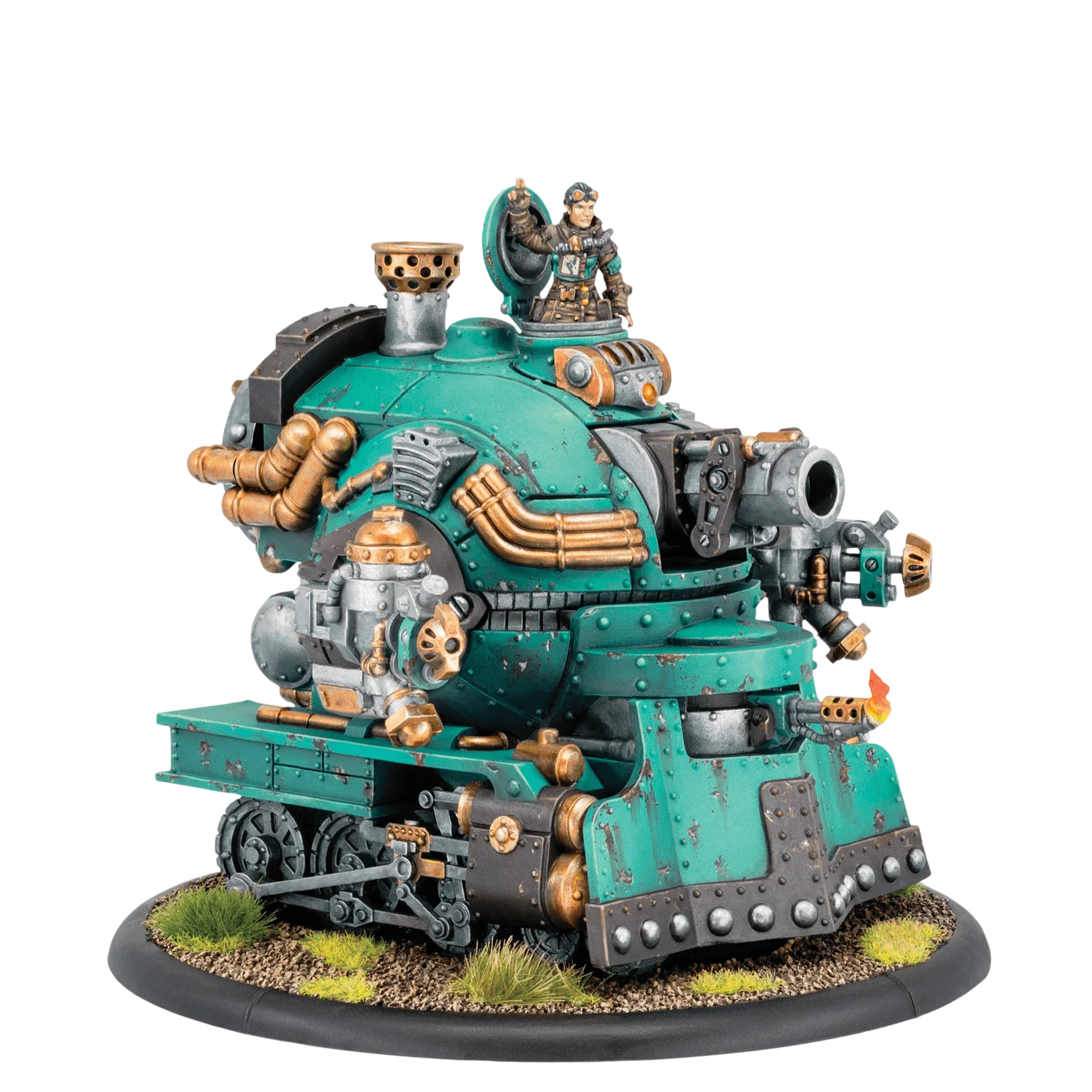 Warmachine | Crucible Guard Captain Eira Mackay & Railless Interceptor ...