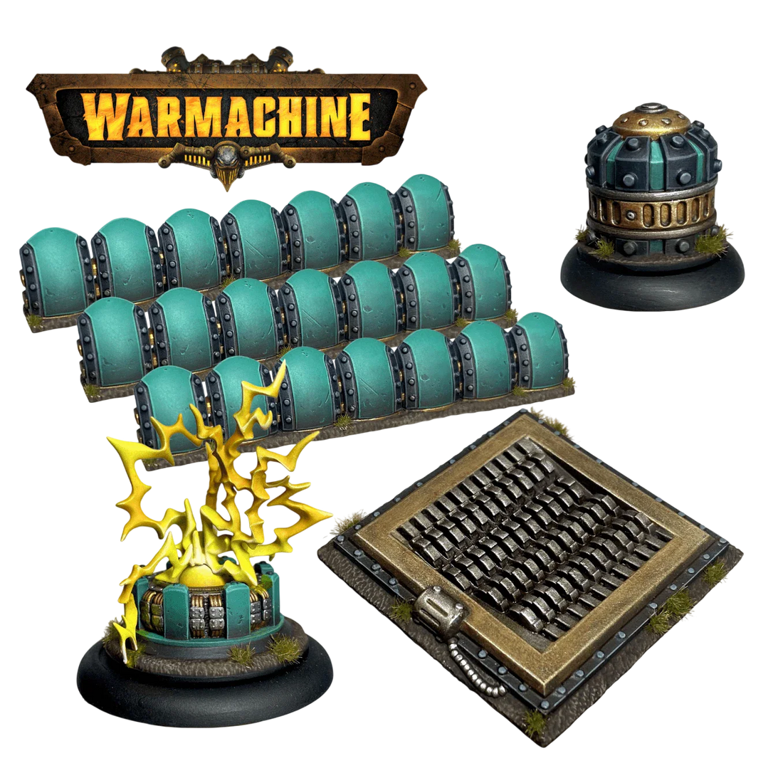 Crucible Guard Defenses (Unpainted) (Assembled)