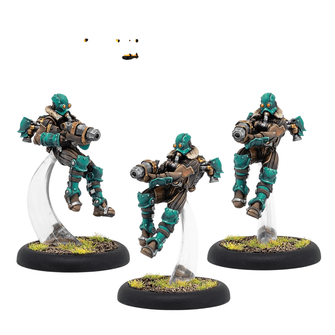 Crucible Guard Rocketmen Gunners (Unpainted) (Assembled)