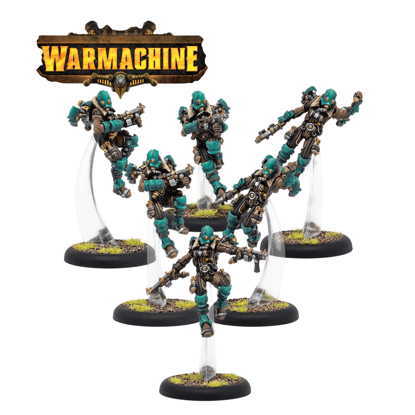 Crucible Guard Rocketmen & Rocketman Captain (Custom Painted) (Assembled)
