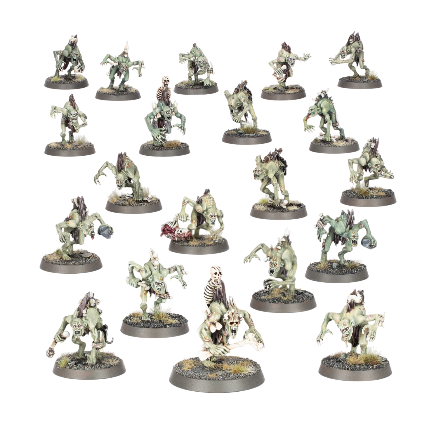 Crypt Ghouls (Unpainted) (Assembled)