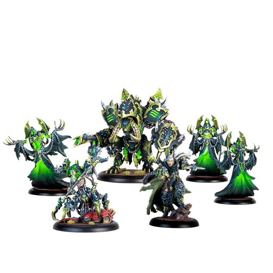 Cryx Necrofactorium Command Starter (Custom Painted) (Assembled)