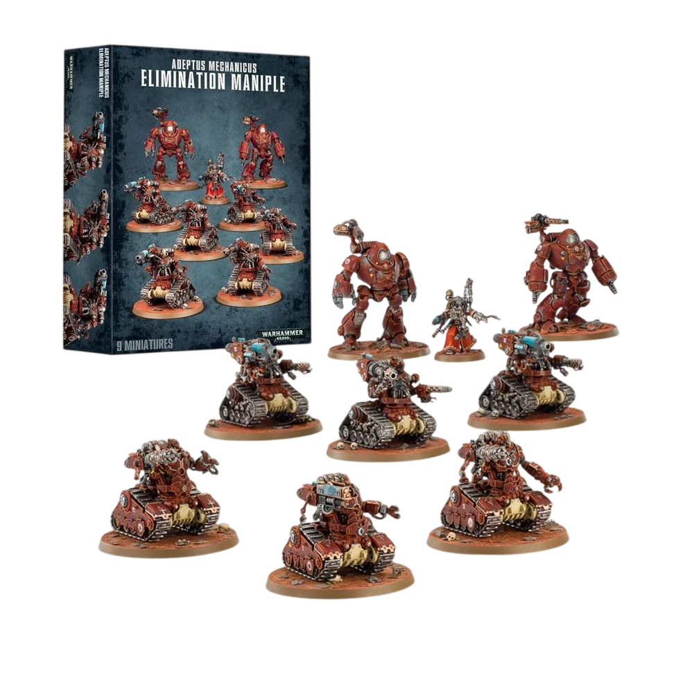 Cult Mechanicus Elimination Maniple (Unpainted) (Assembled)