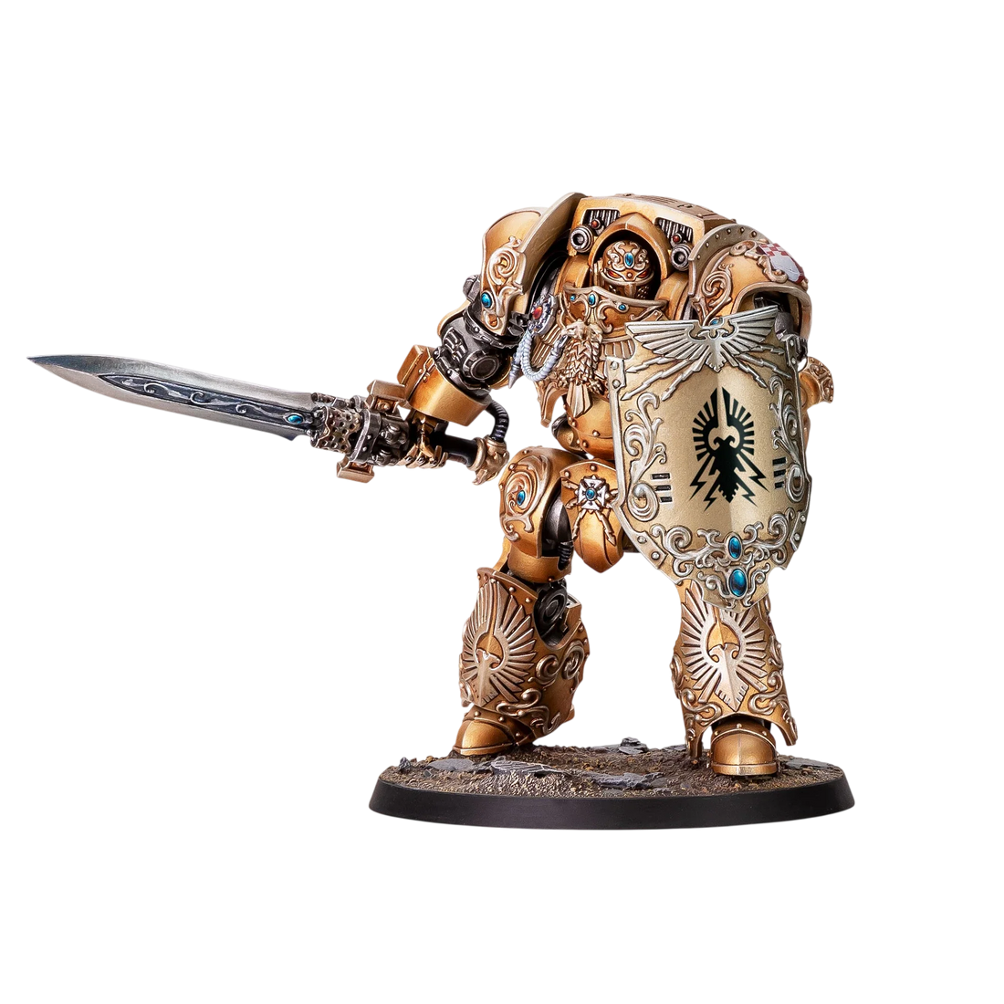 Custodian Dreadnought (Unpainted) (Assembled)