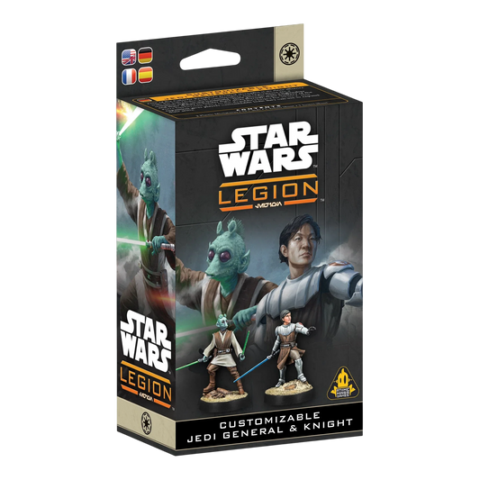 Customizable Jedi General and Knight (New in Box)