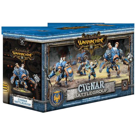 Cygnar Battlegroup Starter Box (Custom Painted) (Assembled)