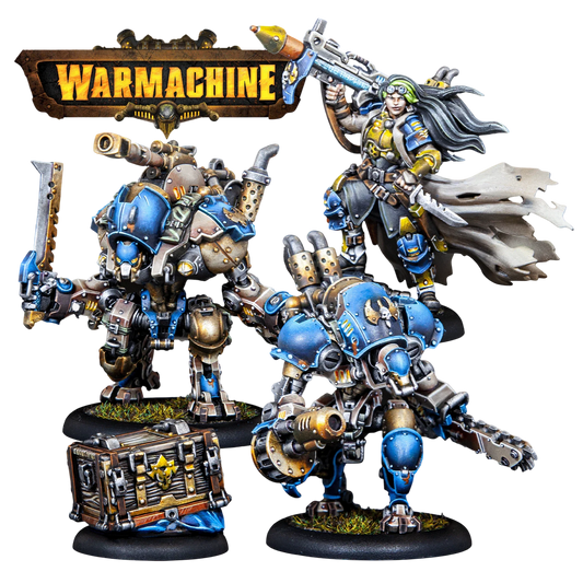 Cygnar Battlegroup (Custom Painted) (Assembled)