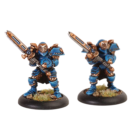 Cygnar Storm Blades (troopers) (Custom Painted) (Assembled)