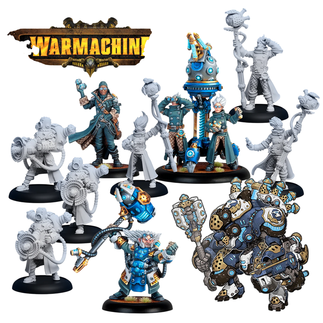 Cygnar Storm Forge Command Cadre (New in Box)
