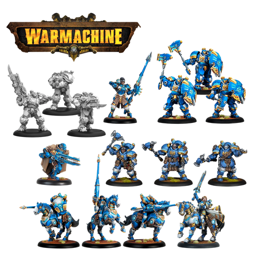 Cygnar Storm Legion Auxiliary Expansion (Custom Painted) (Assembled)