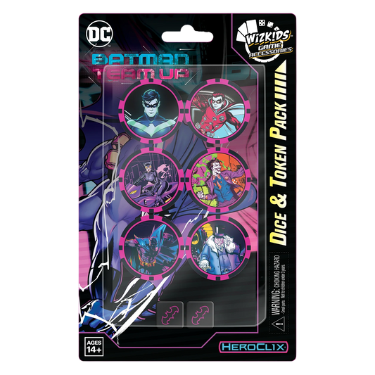 DC Comics HeroClix: Batman Team-Up Dice and Token Pack (New in Box)