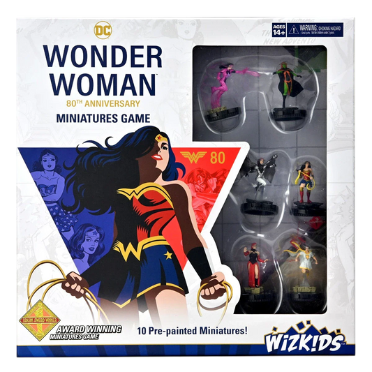 DC Comics HeroClix: Wonder Woman 80th Anniversary Miniatures Game (Prepainted)