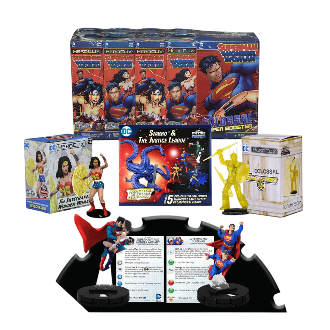 DC HeroClix - Colossal Clix Bundle (New in Box)