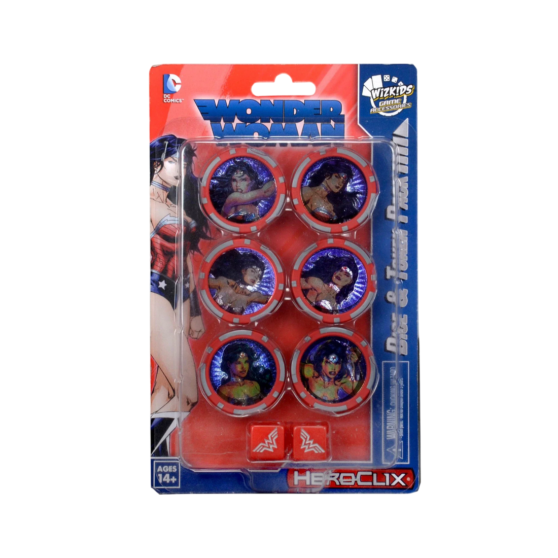 DC HeroClix - Wonder Woman Dice & Token Pack (2023) (New in Box)