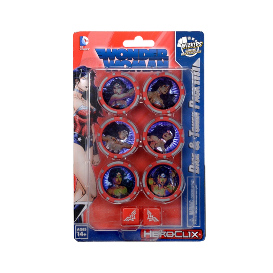 DC HeroClix - Wonder Woman Dice & Token Pack (2023) (New in Box)