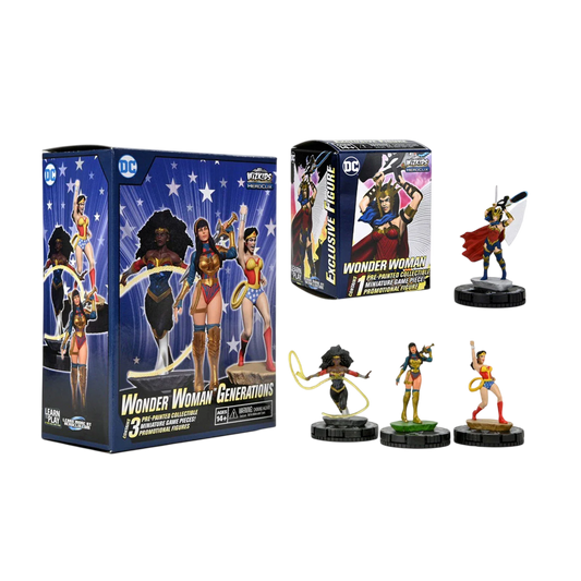 DC HeroClix: Wonder Woman Exclusives Bundle (Prepainted)
