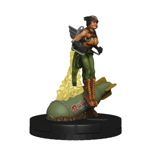 DC HeroClix: Bombshells Hawkgirl (Custom Painted) (Assembled)