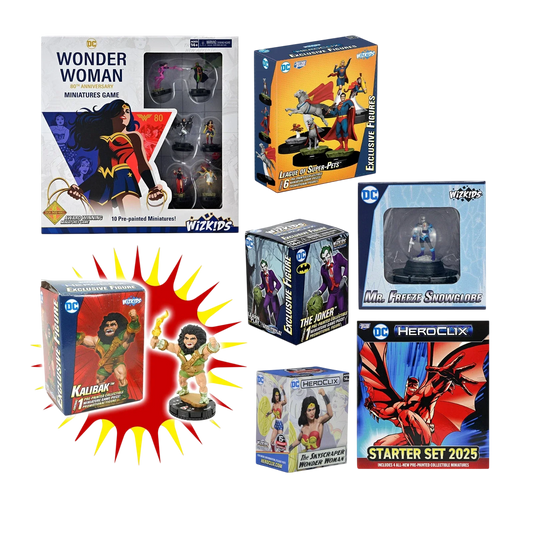 DC HeroClix: Holiday Gift Bundle (Custom Painted)