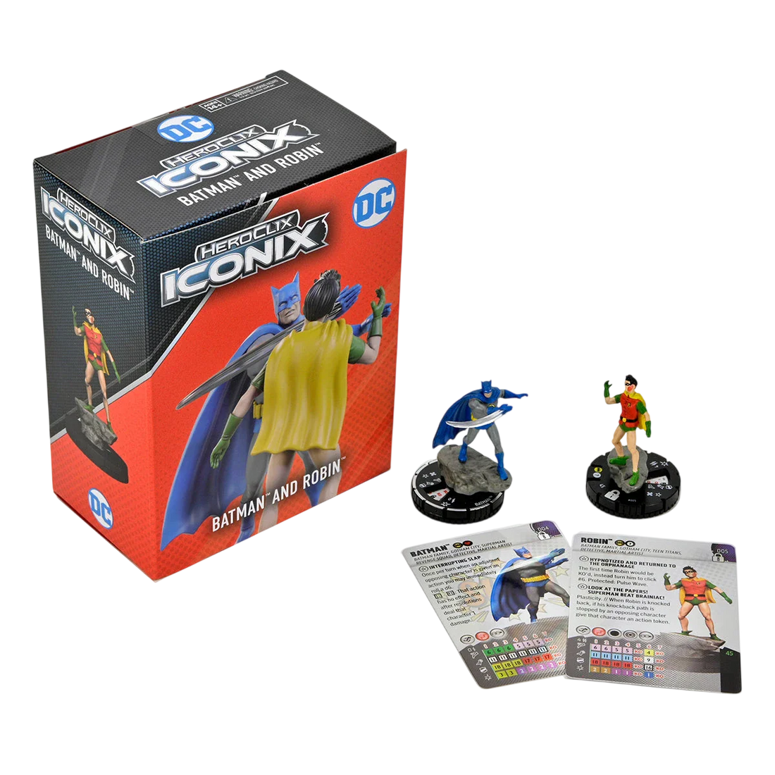 DC HeroClix Iconix: Batman and Robin (New in Box)