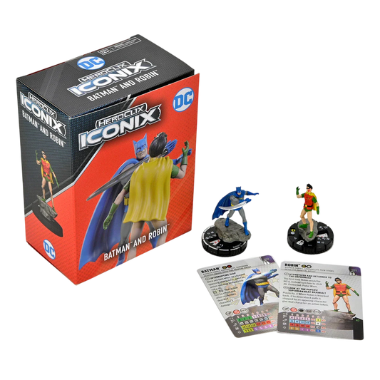 DC HeroClix Iconix: Batman and Robin (New in Box)