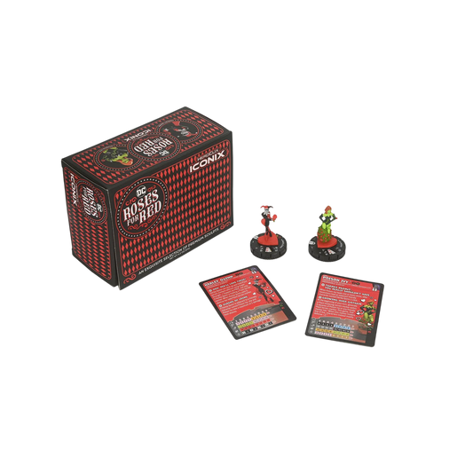 DC HeroClix Iconix: Harley Quinn Roses for Red (New in Box)