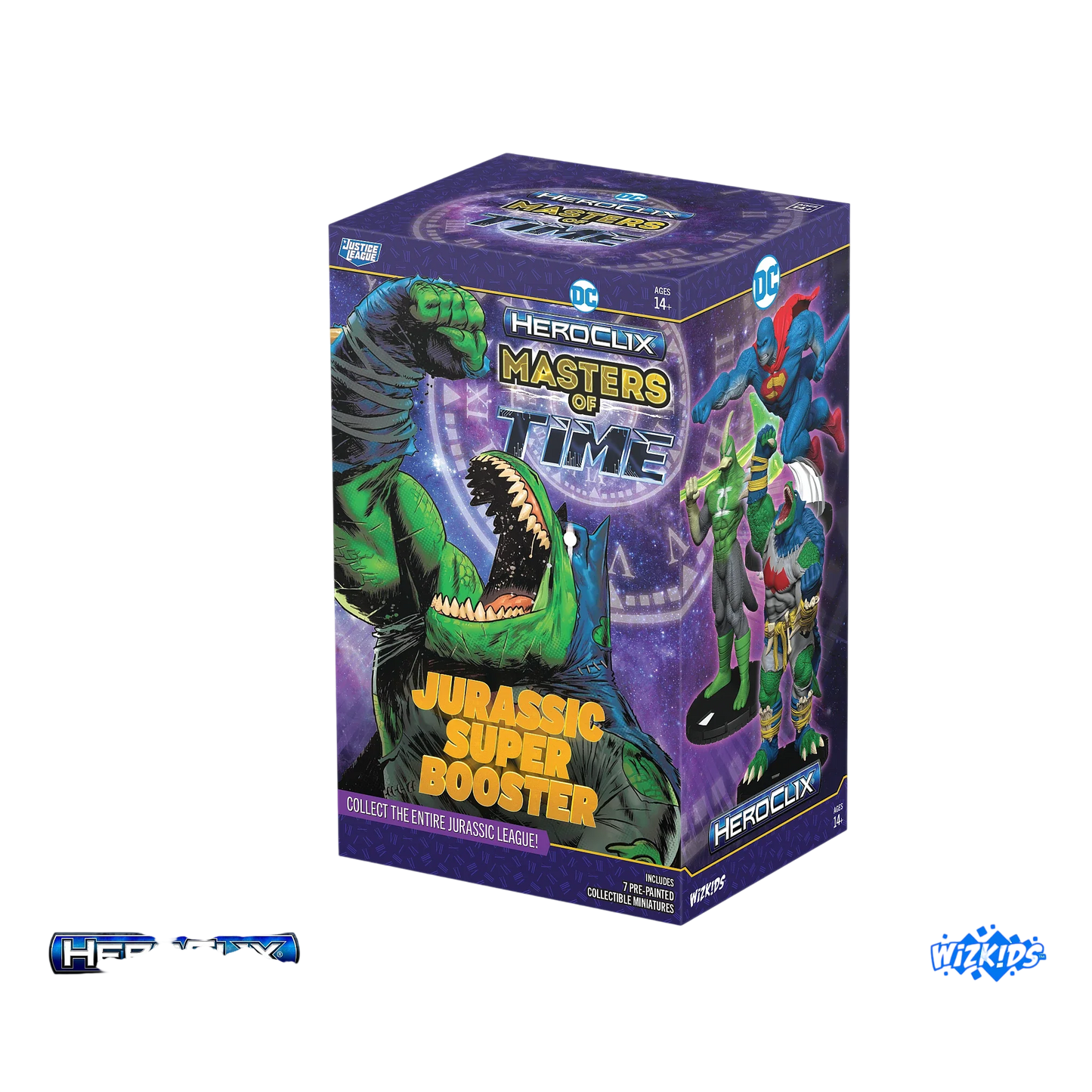 DC HeroClix: Masters of Time Jurassic Booster (Super Booster) (Prepainted)