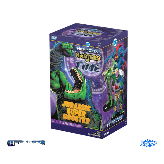 DC HeroClix: Masters of Time Jurassic Booster (Super Booster) (Prepainted)