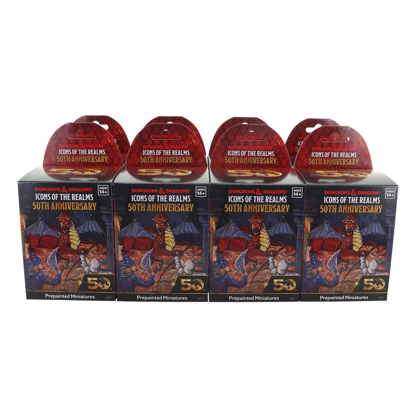 D&D Icons of the Realms: 50th Anniversary: 8 ct. Booster Brick (New in Box)
