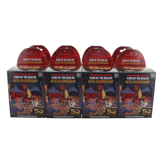 D&D Icons of the Realms: 50th Anniversary: 8 ct. Booster Brick (New in Box)