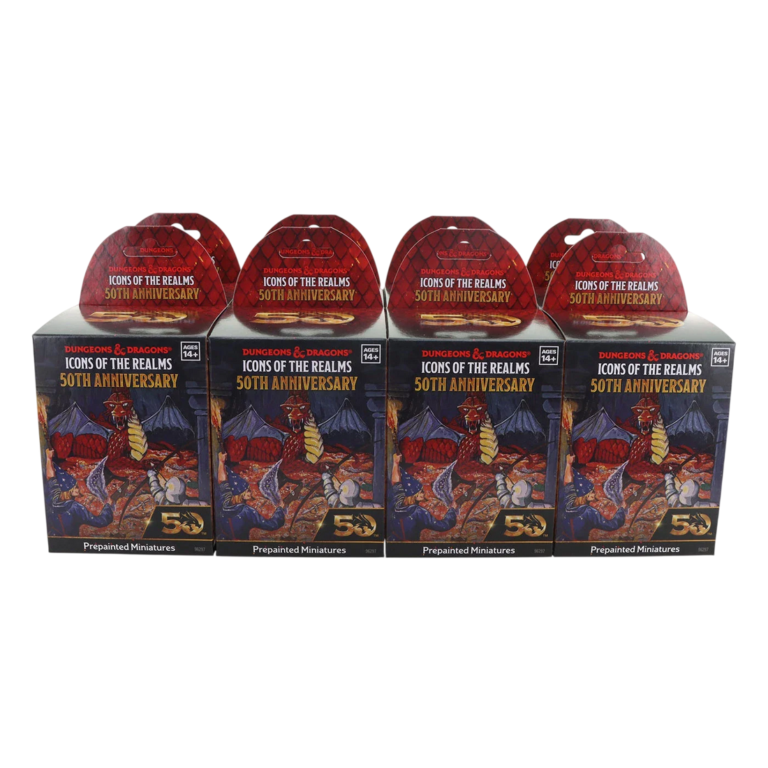 D&D Icons of the Realms: 50th Anniversary: 8 ct. Booster Brick (Prepainted)