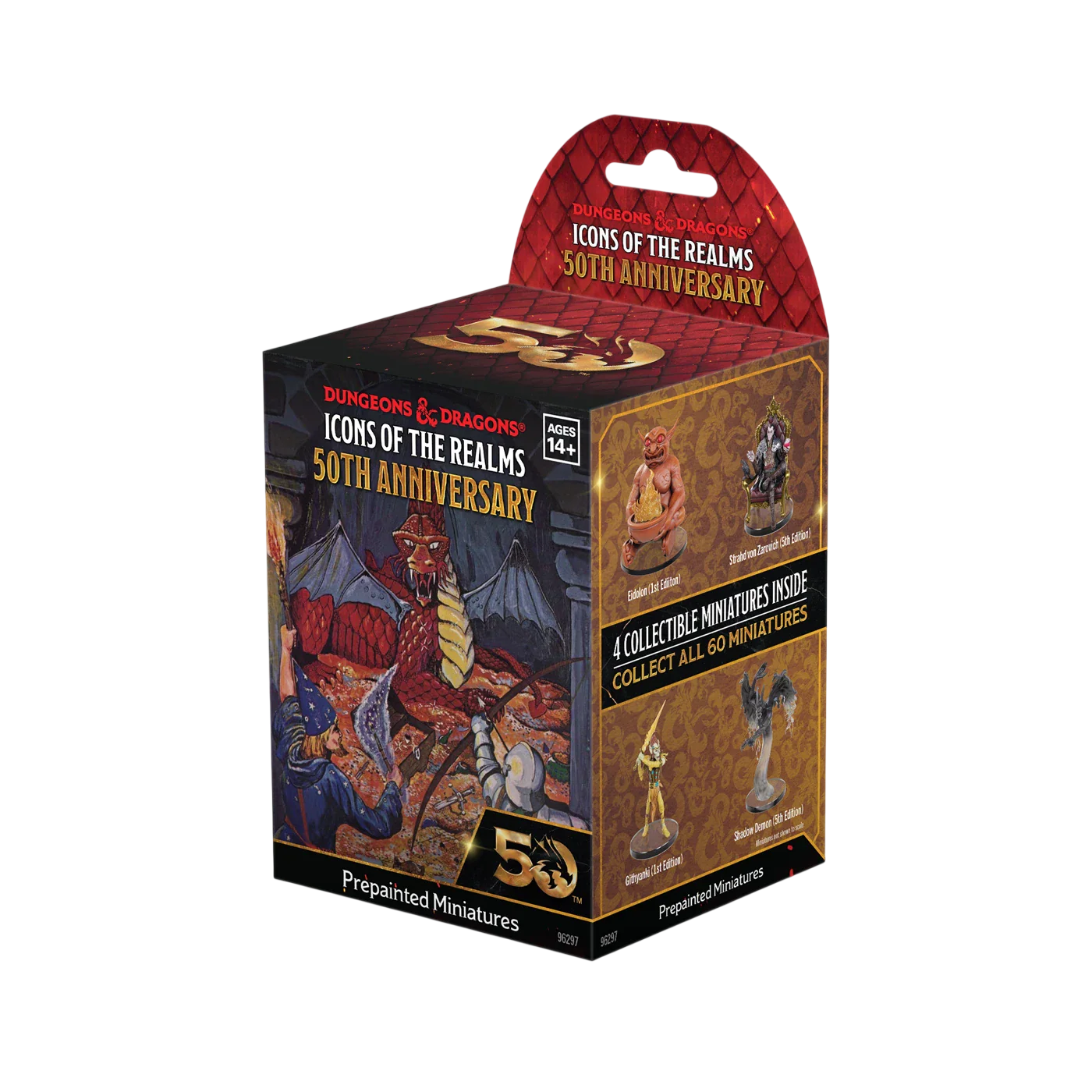 D&D Icons of the Realms: 50th Anniversary: Single Booster (Unpainted)