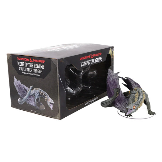 D&D Icons of the Realms: Adult Deep Dragon (Custom Painted)