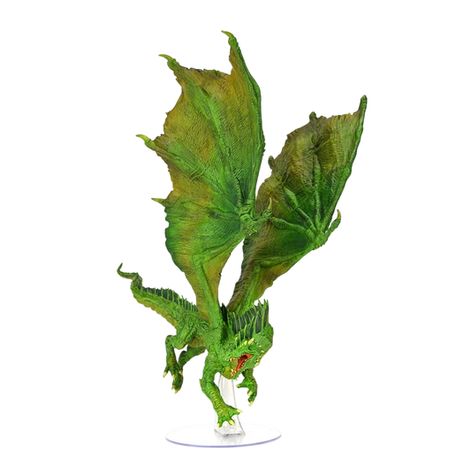 D&D Icons of the Realms: Adult Green Dragon Premium Figure (New in Box)