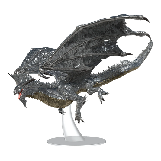 D&D Icons of the Realms: Adult Silver Dragon (New in Box)