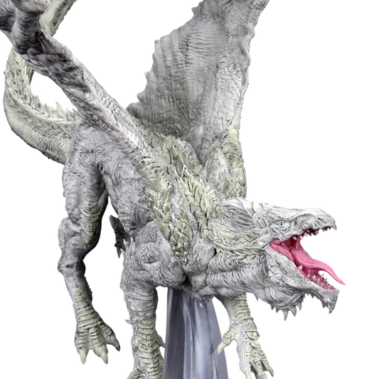 D&D Icons of the Realms: Adult White Dragon Premium Figure (Custom Painted)