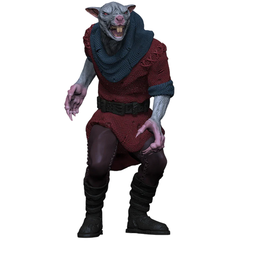 D&D Icons of the Realms: Adventure in a Box: Wererat Den (Custom Painted)