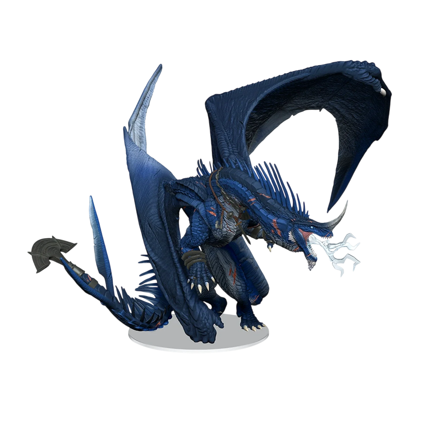 D&D Icons of the Realms: Anthradusk, Ancient Blue Dragon (Prepainted)