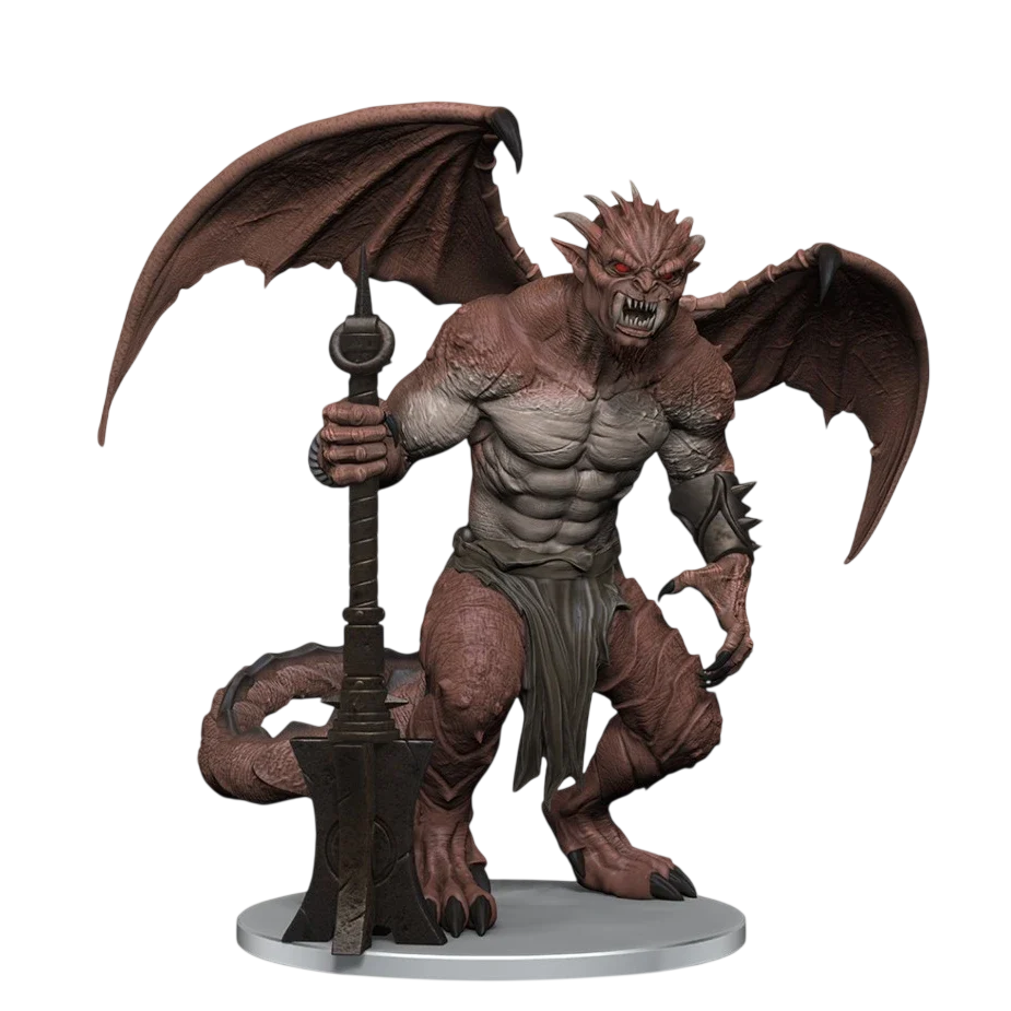 D&D Icons of the Realms: Archdevils: Hutijin, Moloch, Titivilus (Custom Painted)