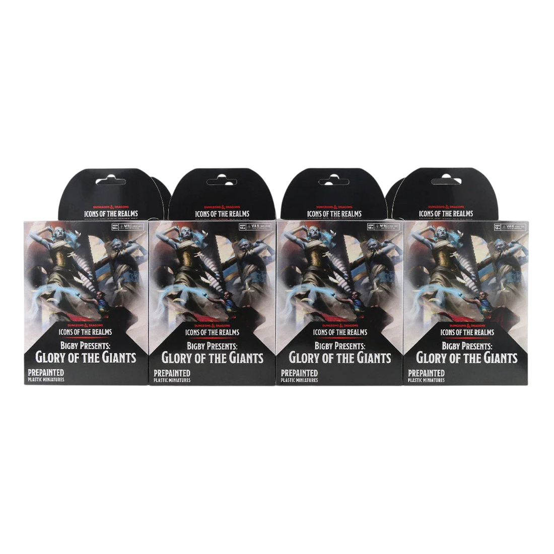 D&D Icons of the Realms: Bigby Presents Glory of the Giants: 8ct Booster Brick (Prepainted)
