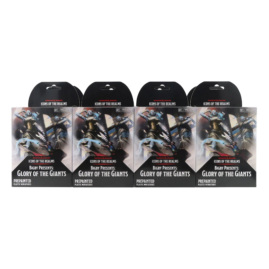 D&D Icons of the Realms: Bigby Presents Glory of the Giants: 8ct Booster Brick (Prepainted)
