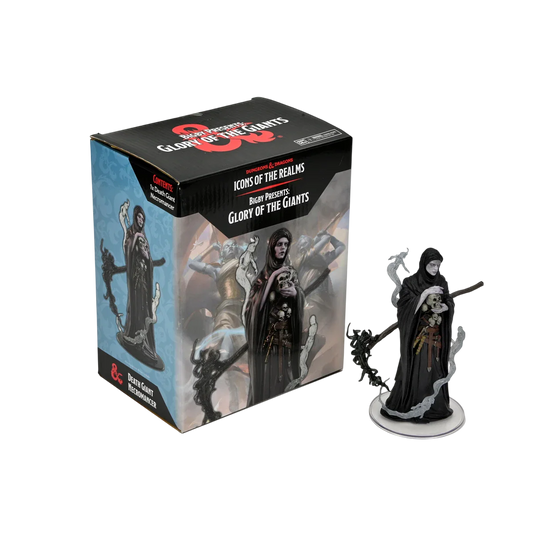 D&D Icons of the Realms: Bigby Presents: Glory of the Giants: Death Giant Necromancer: Boxed Mini (Custom Painted)
