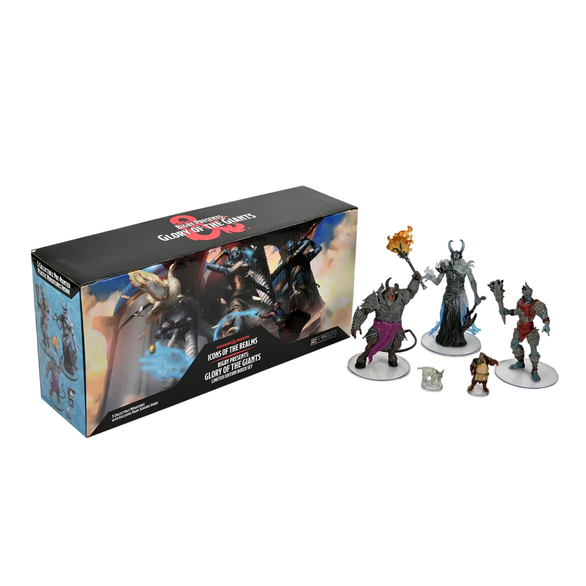 D&D Icons of the Realms: Bigby Presents: Glory of the Giants: Limited Edition Boxed Set (Custom Painted)