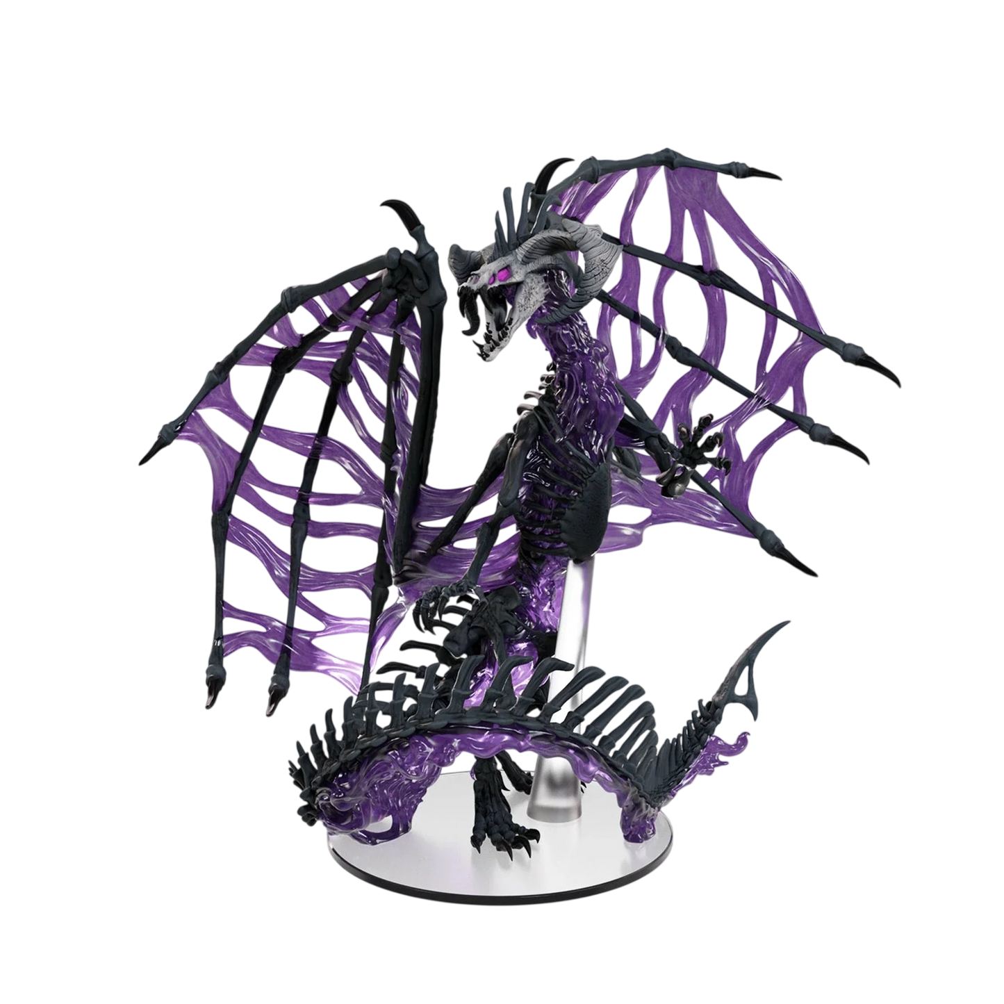 D&D Icons of the Realms: Black Dracolich Boxed Miniature (Prepainted)
