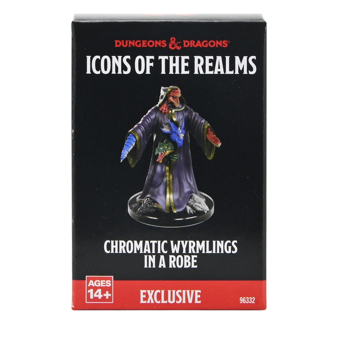 D&D Icons of the Realms: Chromatic Wyrmlings in a Robe Exclusive Miniature (New in Box)