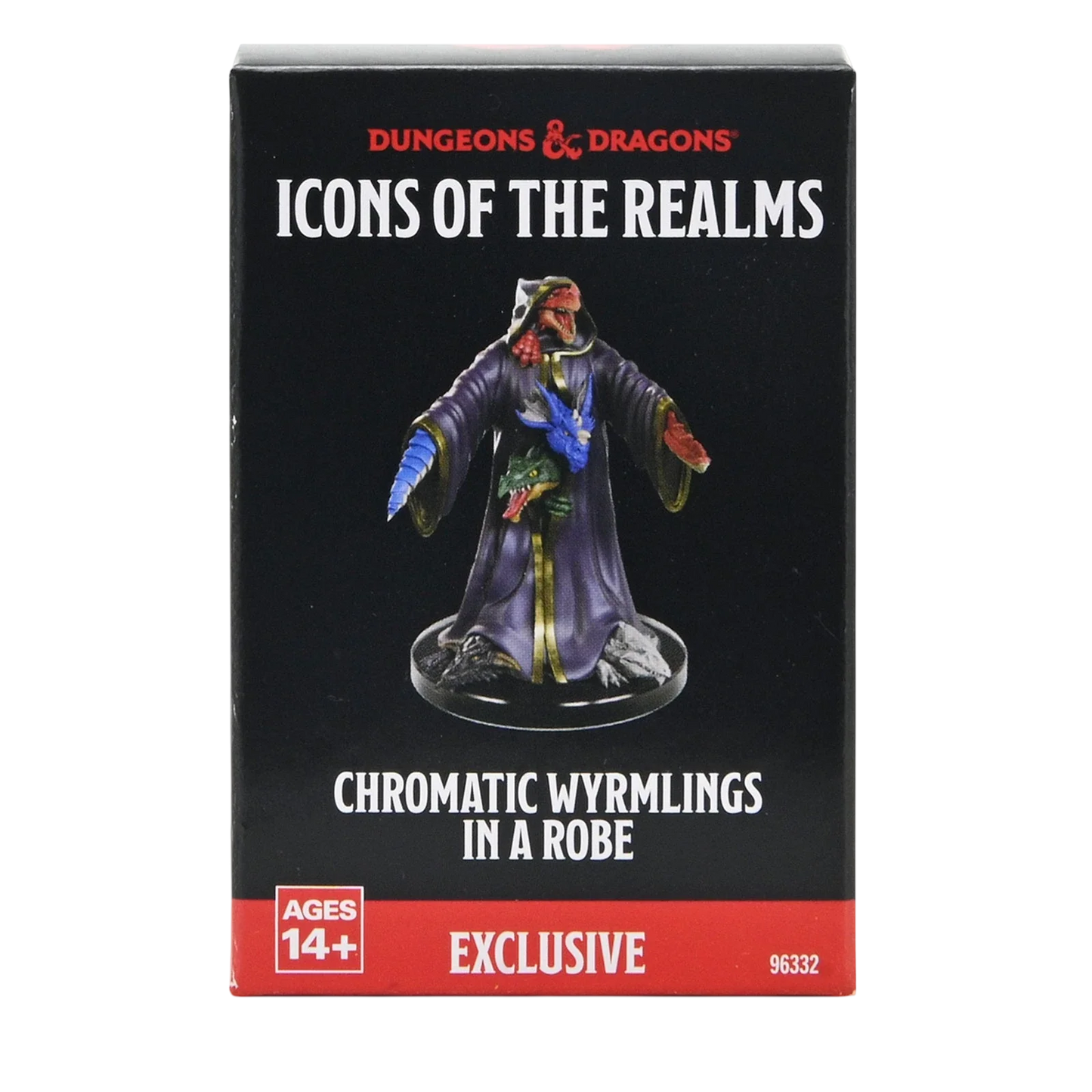 D&D Icons of the Realms: Chromatic Wyrmlings in a Robe Exclusive Miniature (New in Box)