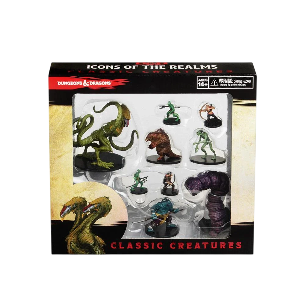 D&D Icons of the Realms: Classic Creatures Box Set (Unpainted)