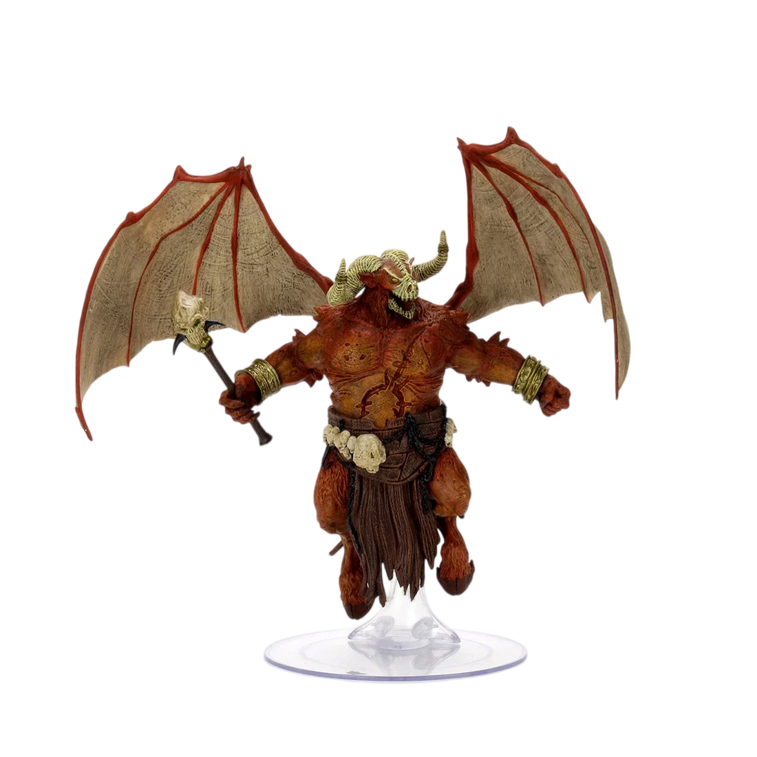 D&D Icons of the Realms: Demon Lord: Orcus, Demon Lord of Undeath Premium Figure (Unpainted)
