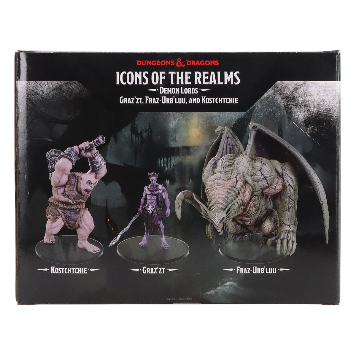 D&D Icons of the Realms: Demon Lords: Graz'zt, Fraz Urb'luu, and Kostchtchie (Custom Painted)